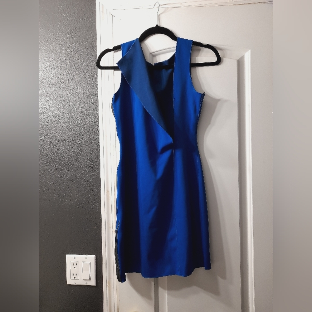 Bebe blue dress size S